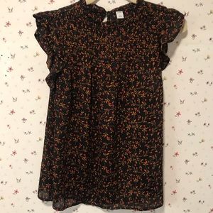 Old navy capped-sleeve top